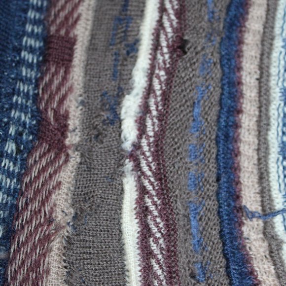 Vintage Jazzbo Coogi Wool New Zealand Sheep Kiwi Button Cardigan Sweater Men's L - Picture 15 of 16